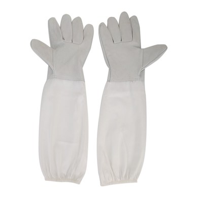 1 Pair Beekeeper Prevent Gloves Leather Apiculture Major Com