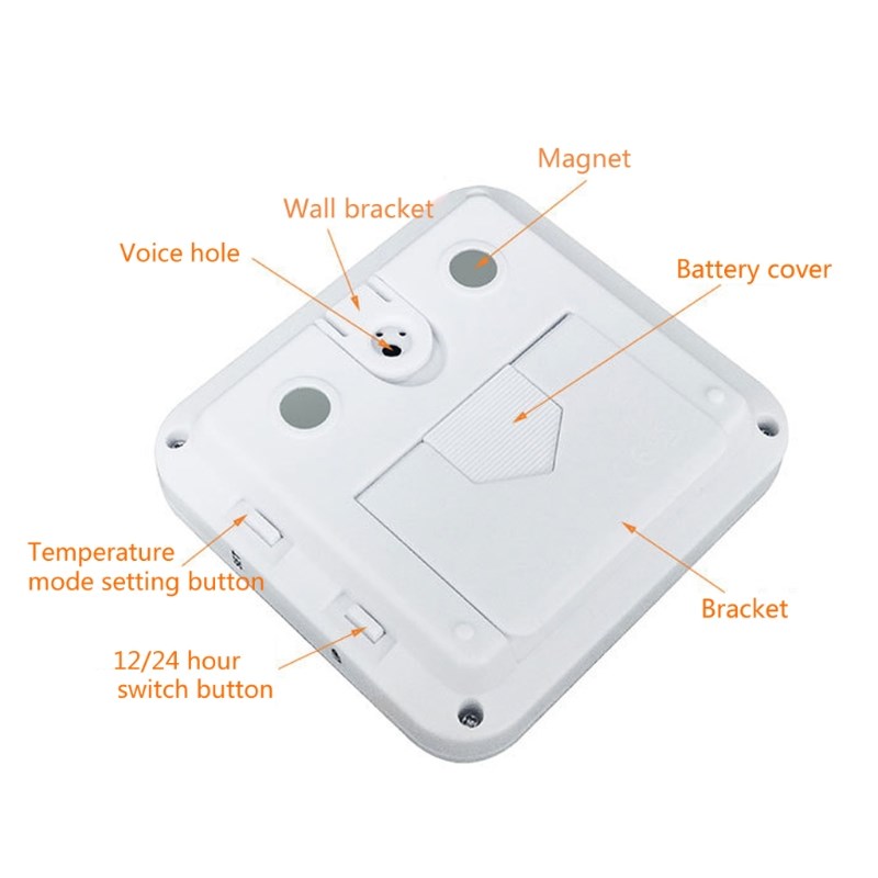 LCD Digital Temperature Humidity Meter Home Indoor Electroni