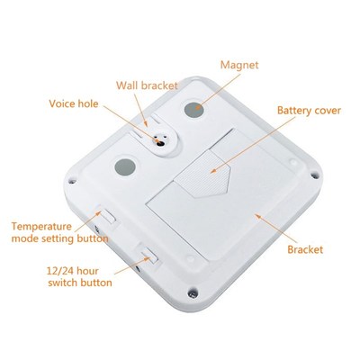 LCD Digital Temperature Humidity Meter Home Indoor Electroni