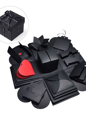 DIY Explosion Box Gift Handmade Memory Scrapbook Photo Album