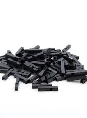 100pcs 2.54mm 1Pin Plastic Shell Head Plug Housing Pin Heade