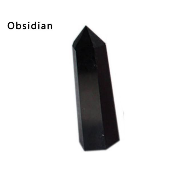 1PC Natural Rose Quartz Crystal Point Mineral Ornament Magic