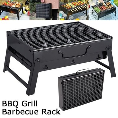 NEW Foldable BBQ Grills Patio Barbecue Charcoal Grill Stove