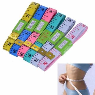 Nice 1.5M 60inch Soft Flat Tape Ruler Mini Colourful Tailor