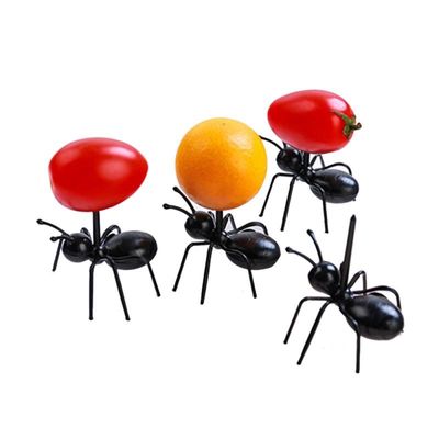 12 piece/set Reusable Ant Fruit Fork Fruit Fork Multiple Use