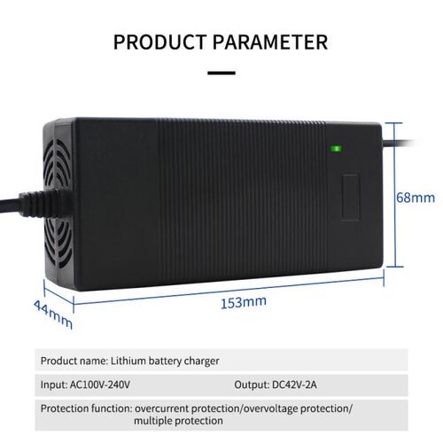 42V 2A Power Adapter Aviation Head Charger For Hoverboard Sm