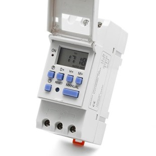LCD Rail Time Relay DIN Power Digital Switch Programmable