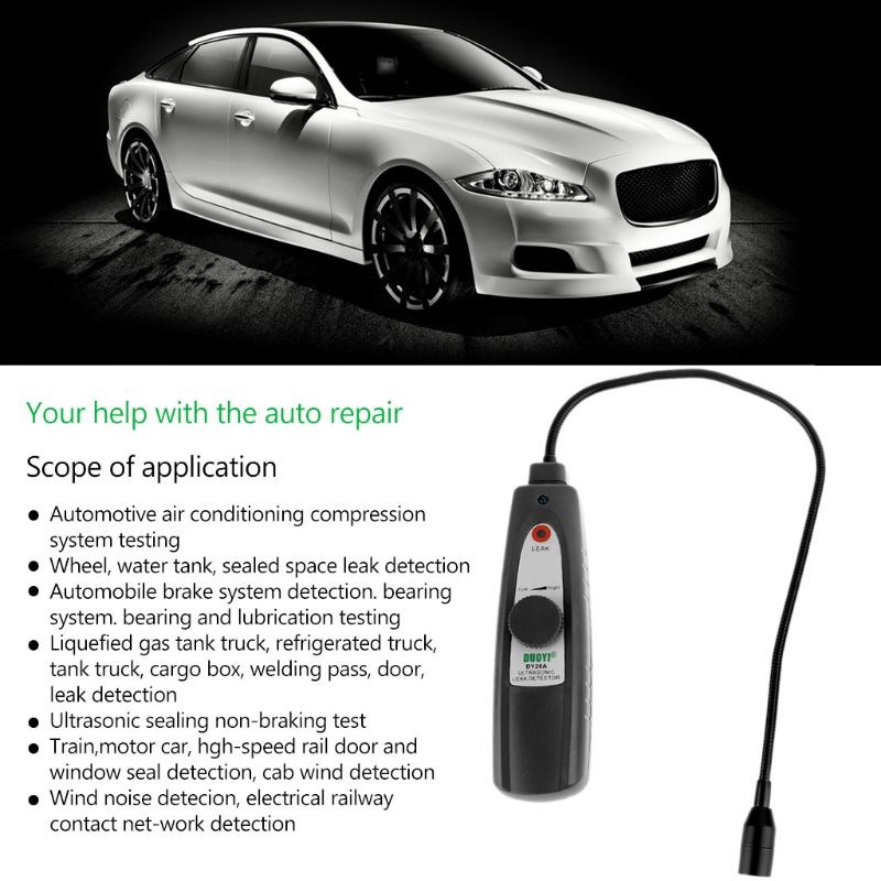 DY26A Ultrasonic Leak Location Determine Meter Car Window Se