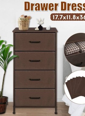 4-layer Drawer Desk Storage Box Fabric Document Sundries Hol