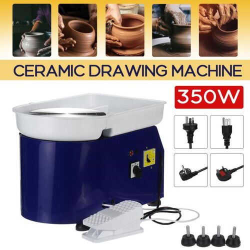 350W 220V 25CM Electric Pottery Wheel Ceramic Machine Tools