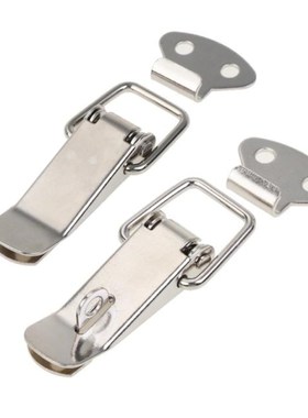 6pcs Metal Spring Toolbox Hardware Cabinet Boxes Spring Load