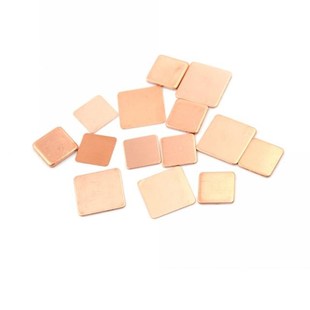 High Quality 10PCS Laptop Copper Sheet Plate Strip Shim Ther