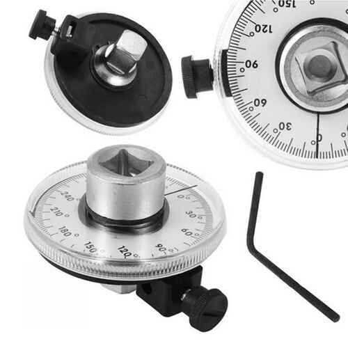 1/2 Inch Adjustable Drive Torque Angle Gauge Meter Wrench Au