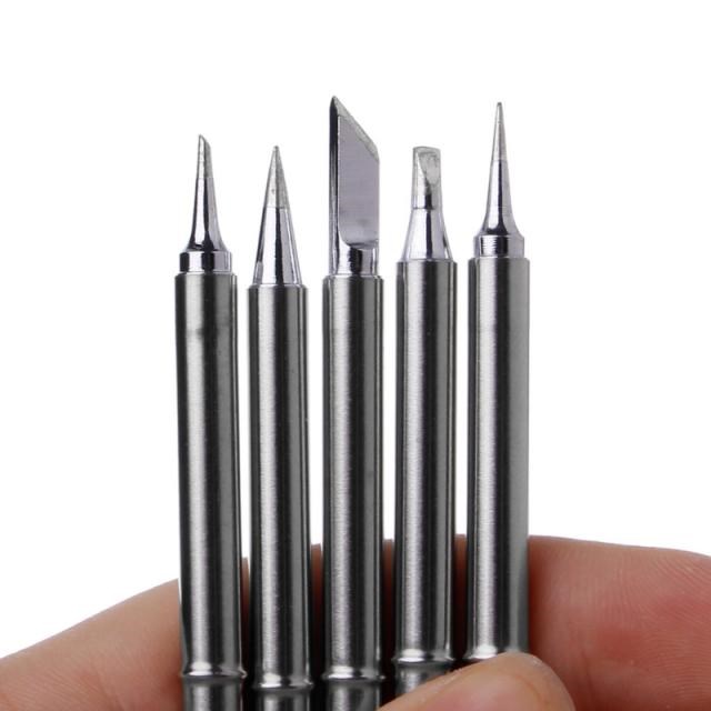 4/5 Pcs T12 Series Solder Iron Tips 适用于 Hakko Soldering R