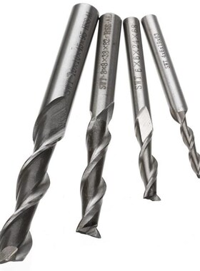 1pc Extra Long 2 Flute HSS AL End Mill CNC Milling Cutter Bi