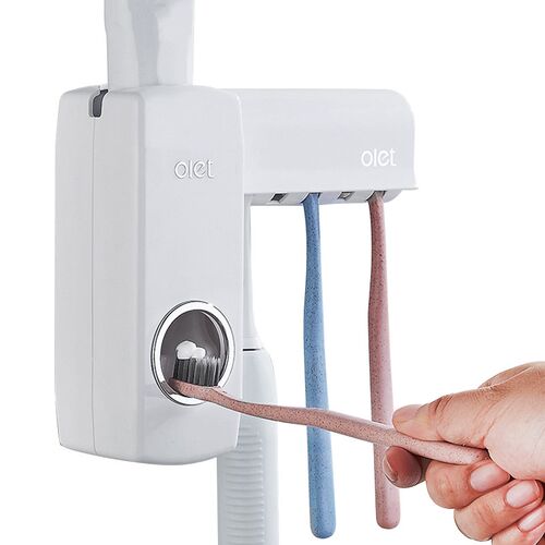 OLET 1 Set Creative Automatic Toothpaste Dispenser with Toot
