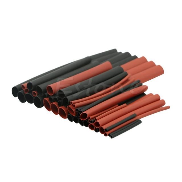 J34 42pcs Polyolefin 21 H-type Heat Shrink Tubing Tube Sle
