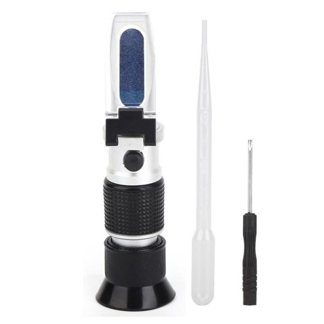 Refractometer Concentration Meter Brix Tester 0-90% for Auto