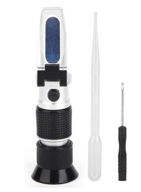 Refractometer Concentration Meter Brix Tester 0-90% for Auto