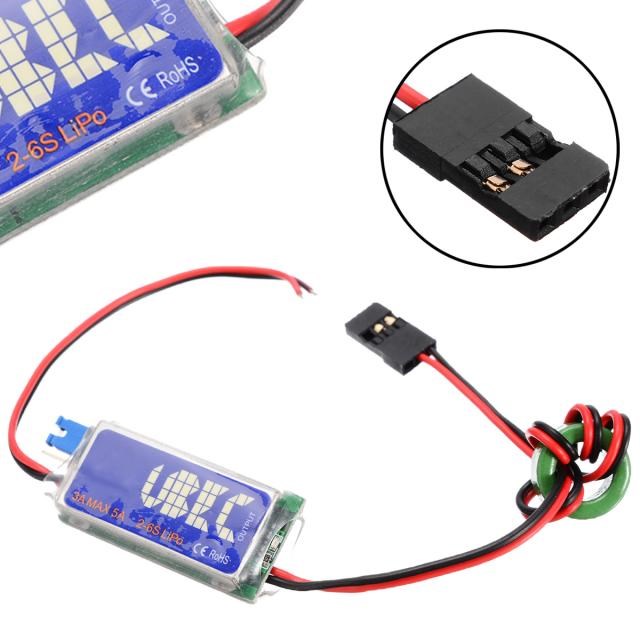 3A RC UBEC Switch 5V 6V Output Voltage Switch Mode Lowest RF