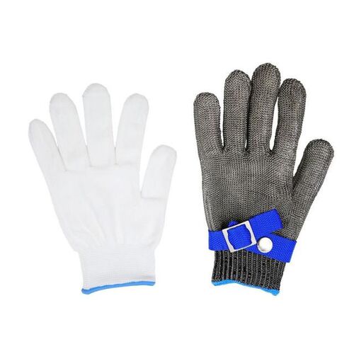 Anti-Cut Gloves Stainless Steel Safety Cut Resistant Proof S