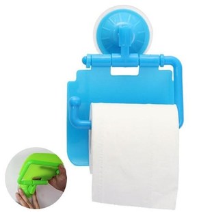 Paper Holder Roll Paper Tissue Box Sucker Toilet Paper Bathr
