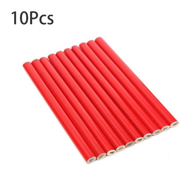 10Pcs Wood Carpenter's Pencils 175mm Marker 适用于 DIY Carpe