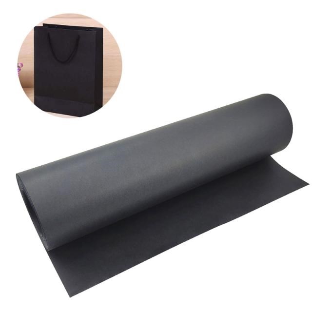 Black Flower Packaging Paper Floral Bouquet Gift Present Bag