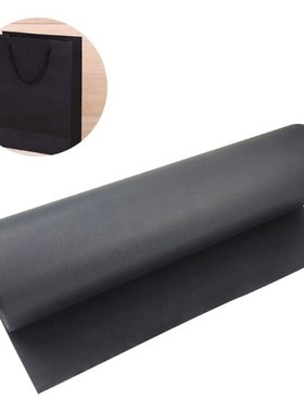 Black Flower Packaging Paper Floral Bouquet Gift Present Bag