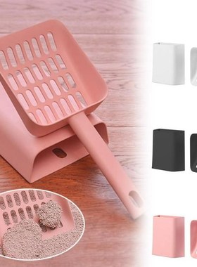 Litter Shovel Set With Box Pet Cleanning Tool  Poop S