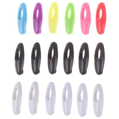 6pcs Plastic Safety Brooch Pins Women Pin Scarf Enamel Pin B
