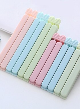 5Pcs Reusable Kitchen Storage Food Snack Seal Sealing Bag Cl
