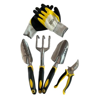 Garden Tool Set Scaled Shovel Cultivator Hand Rake Transplan