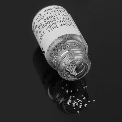 7 Bottle 1.25W BGA Reballing Balls 0.25/0.3/0.35/0.4/0.45/0