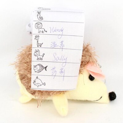 200pcs White Name Label Woven Custom Clothing Labels Fabric