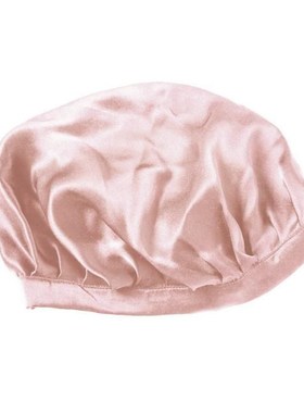 RecabLeght Mulberry Silk Nightcap Sleeping Cap Adjustable BA