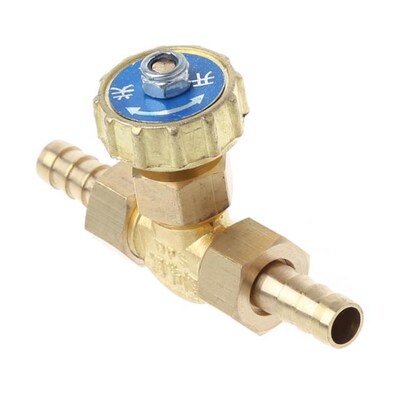 1 Mpa Needle Valve Elbow Brass Needle Valve 8mm Propane Buta