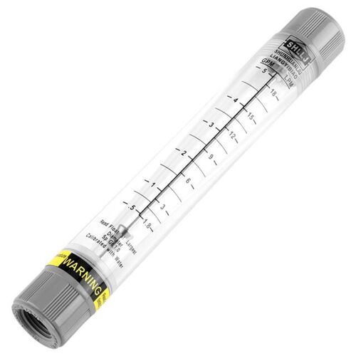 Flow Meter In-line Flowmeter 0.5-5 GPM / 1.8-18 LPM LZM-15G
