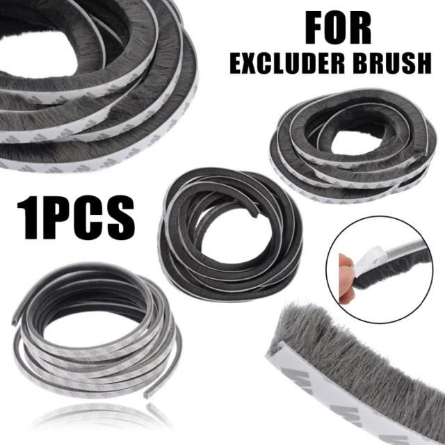 5M Self Adhesive Seal Strip Door Draught Excluder Window Pil