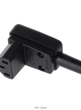 1pcs 90 Degree Angled IEC 320 C13 Female Plug AC 10A  250V P