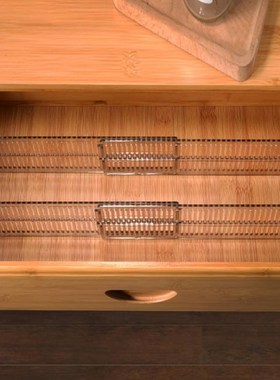 2Pcs/set Telescopic Durable Drawer Cabinet Storage Divider H