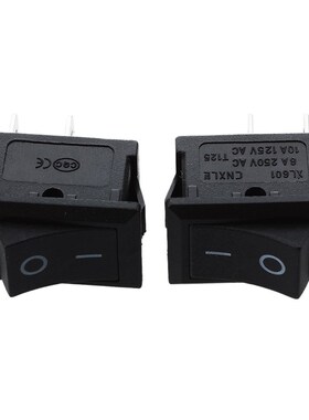 2 Pcs Auto Car AC 6A/250V 10A/125V 2 Pin 2 Position ON/OFF R