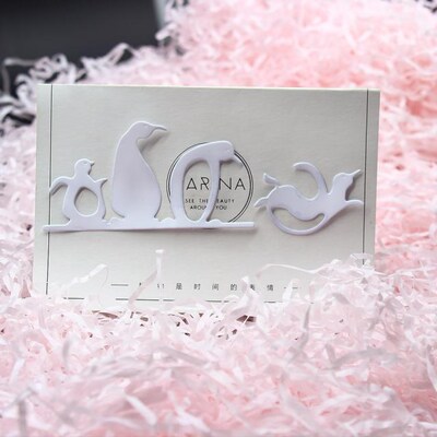 Penguin Metal Cutting Dies Antarctic/winter dies For Scrapbo