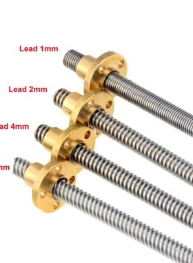3pcs/lot 3D Printer THSL-400-8D Trapezoidal Rod Lead Screw T