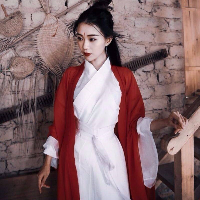 Chinese Style Han Tang Song Ming Dynasty Clothes Female Cost
