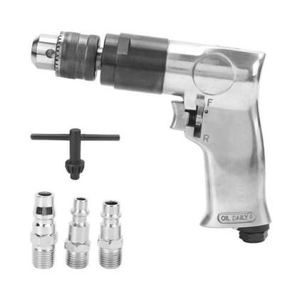 3/8in Pneumatic Drill CW and CCW Handheld Alloy Steel Drilli