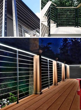 T-316 Cable Railing Kit Threaded Swage Stud and Stemball Swa