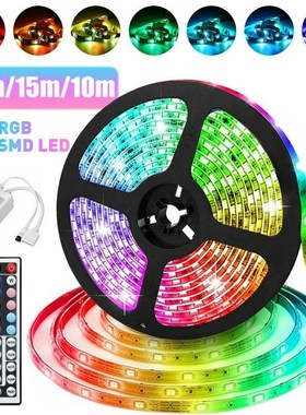 4 Pcs 20m 18 LEDs/M 44 Keys Remote Controller LED Strip Ligh