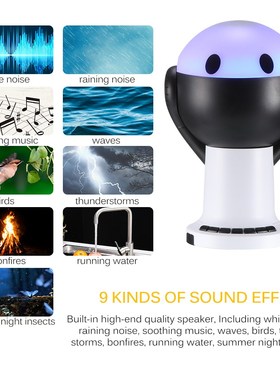 Machine USB Rechargeable Timed Shutdown Sleep Sound Remote p