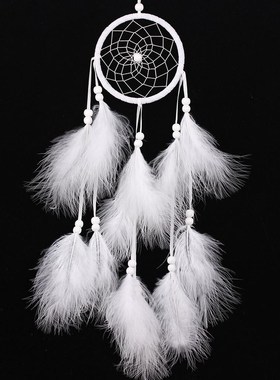 Handmade Dream Catchers Hanging White Lace Flower Dreamcatch